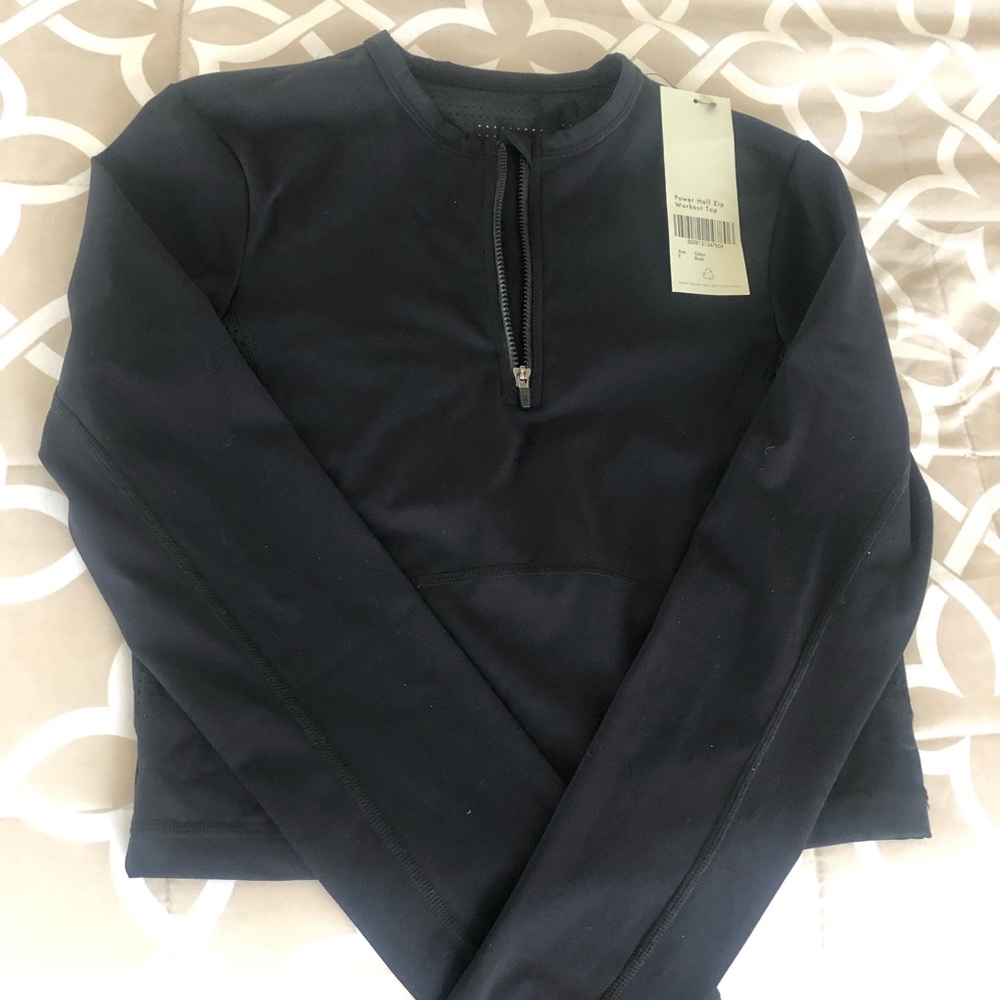 Sweaty Betty Power Half Zip Workout Top.